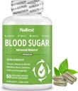 Sladkor iz krvi - Napredna formula z bitter melon, Ashwagandha, cimet, krom, magnezij, vitamini, alfa lipoična kislina, Cayenne Pepper & More 60 kapsul