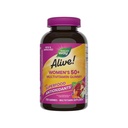 Naravna pot živa! Ženske 50+ Daily Gummy Multivitamini, ženske dopolnila, Podpira zdravo srce, možgani in kosti,* B-vitamine, mešane jagode arome, 150 Gummies (Packaging May Vary)