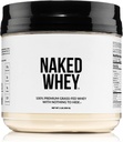 NAKED Whey 1Lb - samo 1 Sestavina, Grass Fed Whey Protein v prahu, nedenaturiran, brez Gmos, brez soje, brez glutena, spodbujanje rasti, izboljšanje okrevanja - 15 Servisi