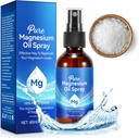 Magnezijevo olje Spray, čisto magnezijevo olje za noge,100% Naravna in organska Magnezijev Spray Steklena steklenica, enostaven za absorpcijo in uporabo, Topical Magnezij Spray (2 Fl Oz, pakiranje po 1)