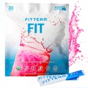 FITTEAM Fit Sticks Organic Energy and Wellness Pijača - Ekološka Energy Drink Mix - Duševni fokus, Energija in Presnova Boost - Podpora razpoloženju in antioksidanti - 30 Individualno zavitih palic