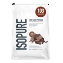 Izopura z nizko vsebnostjo ogljikovih hidratov 100% čisti izolat sirotkinih beljakovin v prahu, laktoza brez glutena, brez vitaminov, nizozemska čokolada, 25g beljakovine na serviranje, 7,5 LBs, 103 serving (Packageing May Vary)
