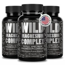 Wild Foods Magnezij Complex dodatek s 7X obrazci 