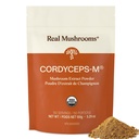 Prave gobe Cordyceps gobe v prahu - Cordyceps gobe Energija in zmogljivost - Organic Cordyceps Powder z beta-glukani, Veganski dodatek, Non-GMO, 150 Serving
