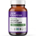 Novo poglavje Ženske multivitaminske napredne formule za stres, kosti, imuno, lepoto in energijo, višje ravni fermentiranih eteričnih hranil za ženske + železo + vitamin D3, 120