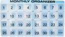 Mesečni organizator tablete 