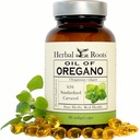Zeliščne korenine Oil of Origano - izdelan iz Mediteran Origano Oil - 90 Enostaven za pogoltniti softgel kapsule - dodatna moč 150mg