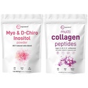 mikro sestavine multi kolagenski proteini v prahu 2 lbs & Myo & D-Chiro Inositol v prahu paket 2 