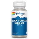 Olje črnega ribeza SOLARAY 600 mg - Olje protioksidanti, gama linolenska kislina (GLA), alfa linolen (ALA) in linolejska kislina (LA) - Podpora za zdravje kože - 60-dnevno jamstvo, 90 Serv, 90 Softgels
