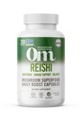 OM MUSHROOM SUPERFOOD Reishi Gobe Kapsule Superfood Supplement, 90 Count, 30 Days, Organic Adaptogen za pomoč stresu in imunskega zdravja