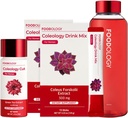 FOODOLOGIJA Redbottle 1-mesečni set/koleološki popivanje Mix(2ea) & Coleology cut(1ea) & steklenica za vodo(1ea)