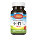 Carlson - Zdrav Mood 5-HTP Elite, 100 mg, Serotonin Proizvodnja, Zdravi Mood & spodbuja sprostitev, Naravna malina Okus, 120 Tablete