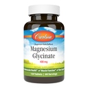 Carlson - magnezijev glicinat, 200 mg, superior absorpcija, zdravje srca, delovanje mišic, podpora kostem, 120 tablet