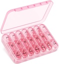 Organizator tablet 3X a Day.Kink perfekcija Prenosna tableta Primer 7-Day Weekly Compartment.Stilistično potovanje je nujno za modne izdelke.BPA-free Health Companion.Luxury Bag Must-Have