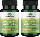Swanson Prebiotic Jerusalem Artichoke - 90% Inulin 400 mg 60 Caps (2 paket)