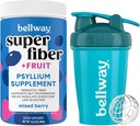 Bellway Super Fiber Powder + Sadje, Mešani Berry Shaker steklenica paket
