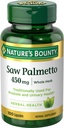 Bounty Saw Palmetto, Herbal Health Supplement, Prostat in zdravje urina, 450 mg, 100 kapsul