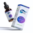 Največja jakost Vitamin D3 in K2 + MCT Olje in omega 3: Tekoče kapljice za imunski sistem, delovanje možganov in energijo (brez polnil, brez GMO, 2 Fl Oz)