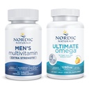 Nordic Naturals Starter Pack - Moški multivitaminski ekstra moč, Ultimate Omega