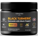 VINATURA črna kurkuma, kurkumin s črnim poprom 1000mg - kurkumin s kurkumo črna - kurkuma Caesia, kurkuma Longa, črna paprika 95% piperin - 60 kapsul 30 serving