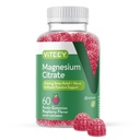 VITEEY Magnezij Gumiji za odrasle - 66mg magnezijev citrat Gumi za mirno, spanje, živec in mišice funkcije podpora - vegetarijanski, Gluten brezplačno - 60 Count