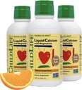 ChildLife Essentials Tekoči kalcij dodatek za otroke - Baby Calcium z magnezijem, cink, in vitamin D3 - Oranžna aroma, 16 fl oz (3 pakiranje)