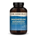 Dr. Mercola Magnezij Advanced - podpira zdravje kosti, sklepov in možganov - prispeva k bolj mirnemu spanju - Ne-GMO, Gluten-free & Soy-free - 270 kapsul (90 strežb)