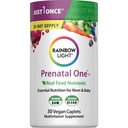 Mavrična svetlobna visokopoteznost predporodni en multivitamin, prenatalno zdravje multivitaminski podpira mamino zdravje in razvoj otroka, z vitaminom C, Vegan, 30 Count