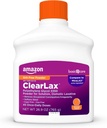 ClearLax za osnovno nego, Laksativen prašek za nežno zaprtje Relief, Softens Stool, Polietilen Glycol 3350, Orange Flavor, 1,68 funt (paka po 1)