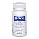 Čiste enkapsulacije Hitra mentalna energija - Veganski spomin dodatek za podporo zdravju možganov - Ginkgo Biloba Extract, Alpinia Galanga & American Ginseng Extract - Non-GMO & Gluten-free - 30 kapsul