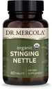 Dr. Mercola Organic Sting Nettle prehranska dopolnila, 60 Serving (60 tablet), ne GSO, Gluten Free, Soy Free, USDA Organic