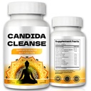 Candida Cleanse - Gut & Colon Support, Napredna Formula - Origano Leaf, Wormwood, Black Walnut, Caprylic Acid