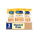 Enfamil Baby Vitamin D-Vi-Sol Vitamin D Tekoči dodatki kapljice za dojenčke, podpora močni zob in kosti v novorojenčkih, enostaven za uporabo, Gluten-free, 50 ml Kapalko, pakiranje po 3