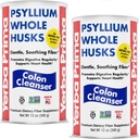 Yerba Prima Psyllium Cele uši, 12 oz (2 paket) - Čistilec kolonij, Gluten prost, ne-GMO, Umirjanje regularnost