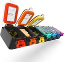 BEXEEN Weekly Medicine tablete Organizator vodoodporne 7 dan velike tablete Box Daily Pill Case Cute Vitamin Organizer Prenos tablete Container Potovanja tablete Imetnik XL Dopolnilno zdravilo Dispenser En dan