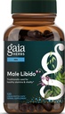 Gaia Herbs moški Libido - Zeliščni dodatek z žago Palmetto, Horny Kozel plevel, Maca & Oves - podpira Stamina, Vitalnost & Hormone Balance za moške - 120 Veganski tekoči Phyto-Capsules (30-dnevno oskrbo)
