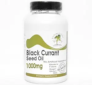 Olje črnega ribeza 1000mg ~ 90 Kapsula - Brez dodatkov ~ Naturetition dopolnila