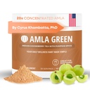 Amla Powder Superfood dodatek z bučno začimbo, 20x Ultra Koncentrirana Amla, izdelana s cimetom, ingver, muškatni orešček, Clovina, Allspice, Cardamom, Indijske kosmulje, Bučna začimba, 30 Servisi