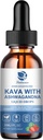 Lukaree (2 paket) Kava Kava Root Extract dodatek - visoka koncentracija Kava w/Ashwagandha, Lemon Balm, Valerian koren za imunski in splošno zdravje - Vegan, alkohol brez