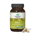 ORGANIC INDIA Amla kapsule Organski - indijska Gooseberry zeliščni vitamin dopolnilo, Amla dodatek, Imunska podpora, Vegan, Gluten-free, Ayurvedic, Antioksidant, Non-GMO - 60 kapsul