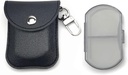 VOFOON majhne tablete Organizator, potovalne tablete Škatla za torbico, tablete Keychain Imetnik, Žepne tablete Vsebnik, 2 krat na dan Dnevno Prenosljiv Medicine Vitamin Primer, Ribje olje Škatla, Dopolnilno polje