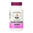 Christopher's Original Formula Hawthorn Berry kapsule, Zeliščni dodatek za srce in srčnožilno Wellness, 100 kapsul