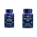 Life Extension Ultra Prostata Formula & Magnezijev pokrov, 500 mg, magnezijev oksid, citrat, sukcinat, zdravje srca, zdrave kosti, presnovna podpora, 100 vegetarijanskih kapsul