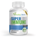 Super Wellness Immune Booster - Quercetin Immunity Support, 25 Vitamini, Zelišča, Superfoods, Gobe - Vitamini C & E - Selen - Selen - Immune Defense Supplement - 60 kapsul