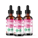 LIKVIDHEALTH 100% Vegan Collagen Plus Biotin 100.000mcg Tekoče kapljice - na rastlinah osnovan tekoči kolagen za ženske in moške - rast las in nohtov, zdravje kože, povečanje presnove - Izdelano v ZDA, Non-GMO (3 Pack)