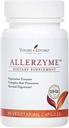 Mlad živ alerzyme - 90 ct prehranska dopolnila kapsule - vegetarijanski encim kompleks s pehtranom in ingver Premium eterična olja za prebavno podporo