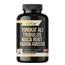 Tongkat Ali za moške in ženske- Dodatna moč Formula s Fadogia Agressis in Tribulus z Maca Root - Stamina, Vitalnost, Energija, Mood Podpora 