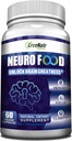 GreeNatr Brain Supplements for Memory and Focus - Ginko Biloba Kapsule Brain Booster Supplement with B1, Folic Acid & Calcium - Memory Supplements for Cognitive & Brain Health 60 Kapsula (1 steklenica)