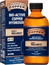 Suvere Copper Professional 4-in-1 Wellness Support, Joint & Bone, Lasje, Koža in nohti, Kardiovaskularno zdravje in energija, Bioaktivna bakrova hidrosol, 30 ppm, Tekoči Twist Top, 2 Fl Oz (59 ml)
